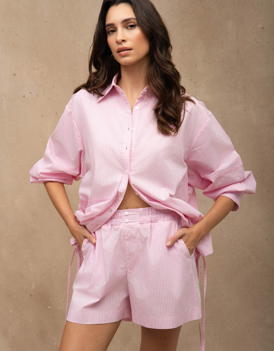 SHORT ALANIS MADRE REINA TRICOLINE ROSA HIMALAIA